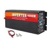 Convertisseur de Tension sinusoïdal Pur Haute Puissance 4000 W, 12 V, 24 V, 48 V, 60 V CC vers 110 V, 220 V CA, transformateur pour Voiture et Maison (60 V à 110 V)