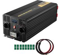 Convertisseur de tension sinusoïdale modifié - 6 kW - 12 V DC à 230 V AC - Onduleur LCD - Convertisseur de courant haute performance