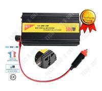Convertisseur de tension - TD® - 12V à 220V/110V - 500W - Universel - Allume-cigare