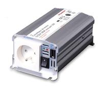 Convertisseur de tension - THOMSON - 12V/220 V - 300 W - Avec prise USB-A 2A livré avec cordon allume cigare