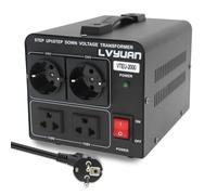 Convertisseur de tension USA, 2000 VA, 110 V, 2000 W, entrée : 110 V ou 220 V, sortie : 110 V et 220 V, Cantonape 2000 W