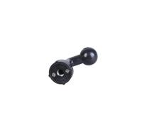 Convertisseur de tête sphérique de 6,35 mm à 17 mm pour connecter des trépieds et un support de diffusion en direct pour tablette, téléphone, équipement de streaming, perche à selfie, support de