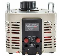 Convertisseur de transformateur régulateur tension ca Variable Variac 500VA-3000VA bobine cuivre intégrée for l'alimentation Assurer la Stabilité(3KVA Meter)