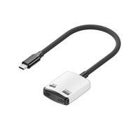 Convertisseur De Type C - Écran De Résolution 8K, Adaptateur Audio, Affichage De Jeu, Maison, Salon, Chambre À Coucher | Adaptateur Robuste De Type C Pour Hommes, Adolescents, Garçons Et Adultes, Dort