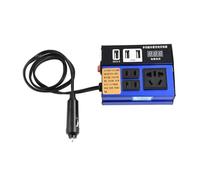 Convertisseur de véhicule à haute efficacité, sûr et stable 12 V ~ 110 V/24 V ~ 220 V 1500 W adaptateur secteur 4 ports de charge source d'alimentation de camion