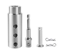 Convertisseur de Vérin de Caravane,Mandrin 13 mm, Outil sans Manivelle | Kit d'Adaptation pour Mandrin de Perceuse 2.54 cm | pour Voyageurs, Conducteurs, Professionnels, Chargement Utilitaire