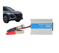 Convertisseur de voiture 200 W | Convertisseur de voiture à charge rapide DC 12 V à 220 V CA pour téléphone portable et ordinateur portable