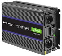 Convertisseur de voiture Qoltec Monolith 6000 MS Wave 3000 W/6000 W 12 V vers