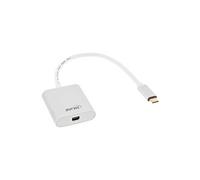 Convertisseur d'écran USB, USB Type-C mâle vers Mini DisplayPort femelle (Mode alternatif DP), 4K2K, argent, 0.2m