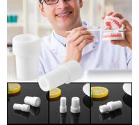 Convertisseur D'éjection Pivotant De Salive D'adaptateur De Tube D'aspiration Dentaire Jetable De 2 Pièces Pour Des Astuces Chirurgicales D'aspiration De Dentiste