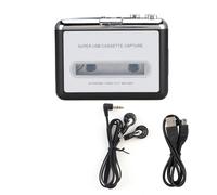 Convertisseur d'enregistrement de cassette USB en MP3 Lecteur de musique audio stéréo Lecteur de cassette