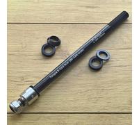 Convertisseur d'essieu traversant, pas de 1,0/1,5/1,75 support de fourche avant pour cadres de 135 à 148 mm, connexion de remorque robuste (P1,0-160-178 mm)