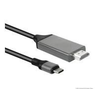 Convertisseur d'extension de câble HDTV 4K, compatible avec HDMI, pour Samsung Galaxy Note 8 9 S10 Plus, type-c USB-C, HDTV USB-C