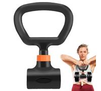 Convertisseur D'haltères Kettlebell - Poignée De Musculation | Abdos | Poignée Antidérapante, Bouton De , Configuration Sans Outil, Gain De Place, Pour Les Entraînements De Force À Dom