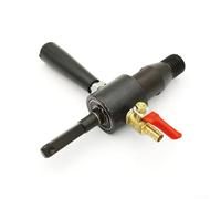 Convertisseur d'injection d'eau pour transformer le marteau électrique en perceuse à eau, tige de connexion 40Cr avec adaptateurs de poignée ronde carrée/hexagonale, noir (A)