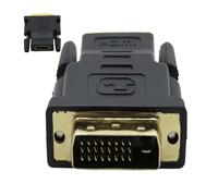 Convertisseur D'interface Multimédia Haute Définition vers DVI I I | Adaptateur De Transmission De Signal Stable Bidirectionnel, Convertisseur Mâle-mâle, Convertisseur Plaqué Or Pour Un