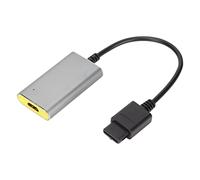 Convertisseur D'interface Multimédia HD Avec Boutons de Réglage Des Options de Lissage Intégrés, Prend en Charge PAL NTSC et NTSC J, Plug and Play Adapté pour N64, NGC, SFC
