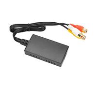 Convertisseur D'interface Multimédia RCA Vers HD, Prise en Charge 1080P PAL/NTSC, Matériau ABS, Résistant à La Corrosion, Alimentation Micro USB, Plug and Play Adapté AUX Films à Domicile