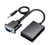 Convertisseur D'interface MultiméDia Vga Vers Hd, CâBle Adaptateur Professionnel 1080p Vga Pour Pc Latop Tv