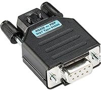 Convertisseur d'interface W&T RS232 9 pôles femelle - fibre optique 1KV