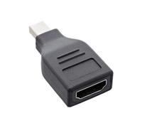 Convertisseur DisplayPort Mini DisplayPort mâle vers HDMI Femelle FullHD/60 Hz Noir