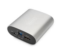 Convertisseur/diviseur HDMI eARC DIGITUS argenté