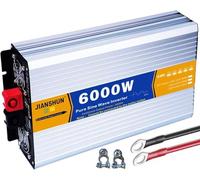 Convertisseur D'onde Sinusoïdale Pure 3000w 4000w 5000w 6000w 8000w Onduleur Solaire DC 12V24V48v60v72v Au Convertisseur AC 110V 120V/220V~240V Hors Réseau Onduleur Solaire De Voiture(6000W,72V to 110