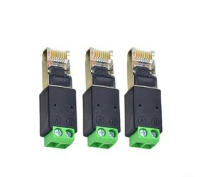 Convertisseur efficace A vers PIN4 et B à PIN5 RJ45 vers RS485 pour une meilleure communication de données dans les systèmes d'automatisation et industriels