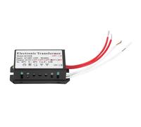 Convertisseur électronique noir 110 V vers 12 V 60 W pour lampe halogène