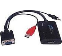 Convertisseur électronique VGA+audio vers interface HDMI