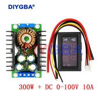 Convertisseur élévateur abati eur,module d'alimentation,voltmètre numérique,ampèremètre,affichage des touristes,DC 9A,300W,150W,DC 0-100V,10A - Type 300W With DC 0-100V