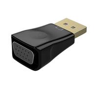 Convertisseur en adaptateur VGA - HD, connecteur pratique, transmission | Accessoire électronique fiable pour une qualité d'image propre, idéal pour les écrans, moniteurs, vidéo