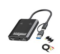 Convertisseur en temps réel avec fonction de capture USB pour systèmes de sécurité d'équipement électrique Sortie plein écran vers boîtier convertisseur