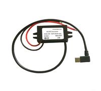 Convertisseur étanche 12 V vers 5 V DC-DC, convertisseur USB C 12 V CC vers type C 5 V 3 A USB (Type-C L)