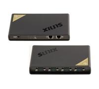 Convertisseur Ethernet RJ45 TCP/IP vers Série RS232 4 PORTS COM RS-232 DB9 avec Chipset SUNIX DPL2000Q (DPAS04H00)
