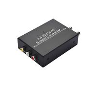 Convertisseur Full HD 1080p 3G SDI Vers AV SDI, Adaptateur 3G/HD/ SDI Vers R/L CVBS, Prise UE