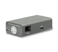 Convertisseur Gigabit PoE++ vers USB-C - Alimentation IEEE 802.3bt PoE++ vers USB-C avec sortie de 65 W et données Gigabit - Adaptateur PoE actif Power Over Ethernet vers USB-C pour MacBook,