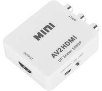 Convertisseur Haute Définition, Adaptateur De Convertisseur Vidéo Système De Format Tv, Adaptateur Av Vers Hdmi, Pr En De Pal, Ntsc3.58, Ntsc4.43, Secam[Z179]