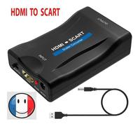 Convertisseur HDMI vers péritel Adaptateur MHL HDMI vers SCART HD soutien NTSC PAL pour SKY HD Blu Ray APPLE TV DVD PS3