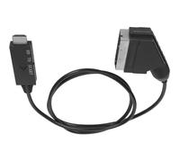 Convertisseur Hdmi Vers Péritel Avec Câble Usb, Entrée Hdmi Sortie Péritel Adaptateur Audio Vidéo Pour Tv Vhs Vcr Dvd, Prise En Ch