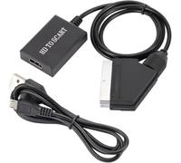 Convertisseur HDMI vers péritel-Convertisseur audio et vidéo HD-Prise en charge 1080p 60 Hz