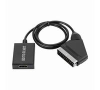 Convertisseur HDMI vers péritel HD 1080p, adaptateur audio et vidéo pour décodeur Sky (HDMI vers péritel).