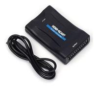 Convertisseur HDMI vers Péritel - Transformez Votre Téléviseur en un Instant - Profitez de vos Contenus Préférés sur Votre Téléviseur Péritel - Straße Tech ® Noir G