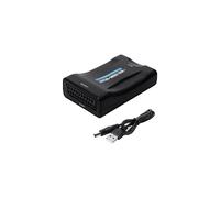 Convertisseur HDMI vers péritel XCSOURCE MHL, adaptateur HD HDMI vers péritel compatible NTSC et PAL pour SKY HD Blu-ray, Apple TV, DVD et PS3.