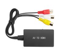 Convertisseur HDMI vers RCA, adaptateur composite avancé vers HDMI pour une transition multimédia fluide, compatible PAL et NTSC, Plug and Play