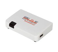 Convertisseur HDMI vers RF Adaptateur Convertisseur Coaxial HDMI vers RF Interface Multimédia HD vers Adaptateur RF pour Affichage DVD, Jeu, Décodeur (Appareil Source de
