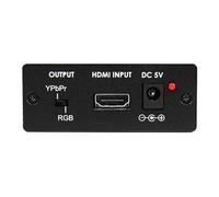 Convertisseur HDMI vers VGA avec audio - Adaptateur HDMI - HDMI femelle/3,5 mm femelle/VGA femelle/3x RCA mâle - 1920 x 1200 - Convertisseur vidéo -