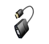 Convertisseur HDMI-VGA HD 1080p, Compatible Vention, Câble Audio Jack 3,5 Mm Mâle-femelle For Xbox/PS4/PC/ordinateur Portable/projecteur(With audioWith power)
