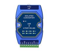 Convertisseur industriel USB vers RS485 RS422 RS232 TTL série E810-U FTDI FT232 isolation du signal d'alimentation Type-C (E810-U41C)