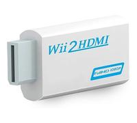 Convertisseur Innovaland Wii Vers HDMI avec Audio 3,5 mm - Adaptateur HDMI Wii Full HD 1080p - Convertisseur vidéo compact - Adaptateur Pour Console Wii compatible avec Les Téléviseurs et Moniteurs HD